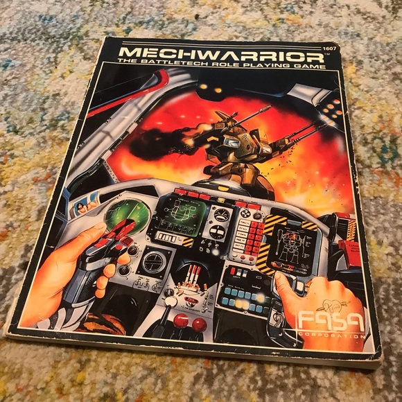 Mechwarrior: The Battletech Role Playing Game * Fasa Staff Book 1st Edition GUC - Picture 2 of 11